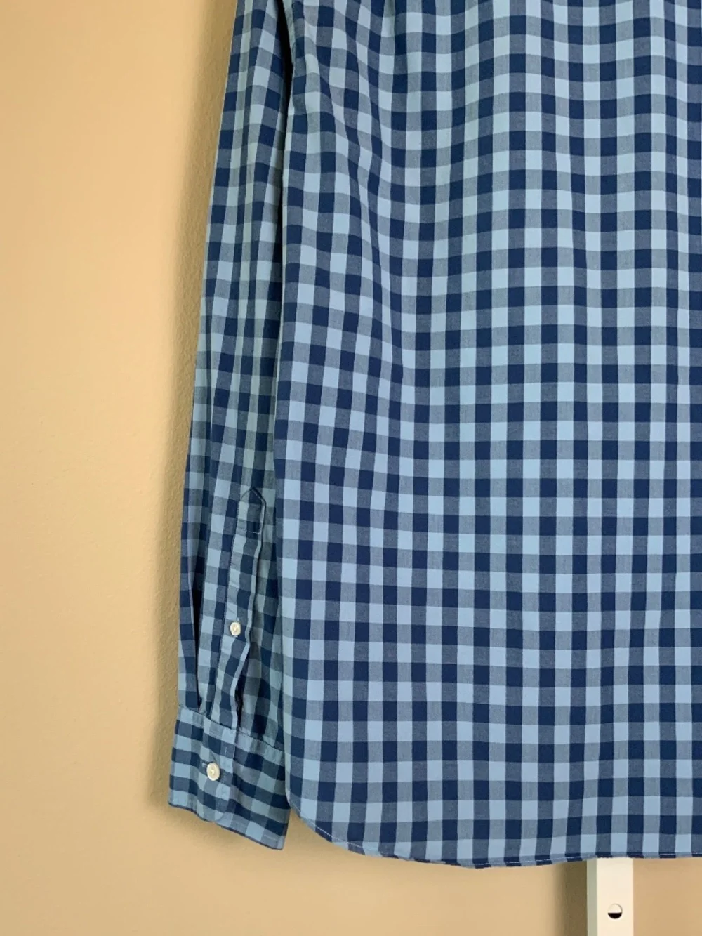 J. Crew Factory Slim Washed Button Down Oxford Shirt in Oversized Gingham
